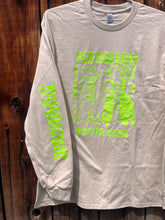 Load image into Gallery viewer, Coffin Script Long Sleeve Shirt - Natural Lime
