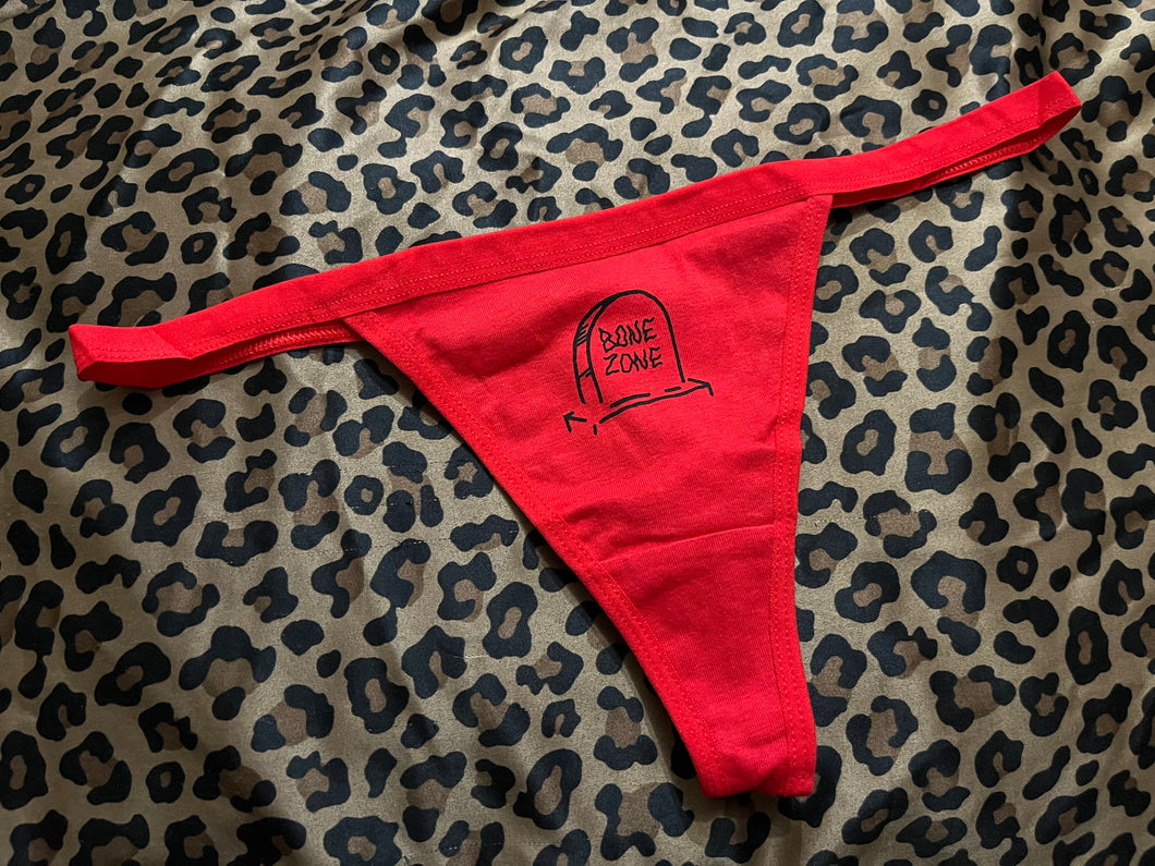 Bone Zone Cotton Thong