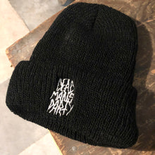 Load image into Gallery viewer, Dead Head Embroidered Cuff Beanie
